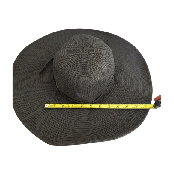 Sun N Sand Women's Oversized Dark Grey Floppy Sun Hat One Size - Picture 9 of 9
